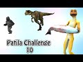 Patila Challenge Part 10 | Patila VS Gorilla VS Raptor Dinosaur New Funny and Comedy Video