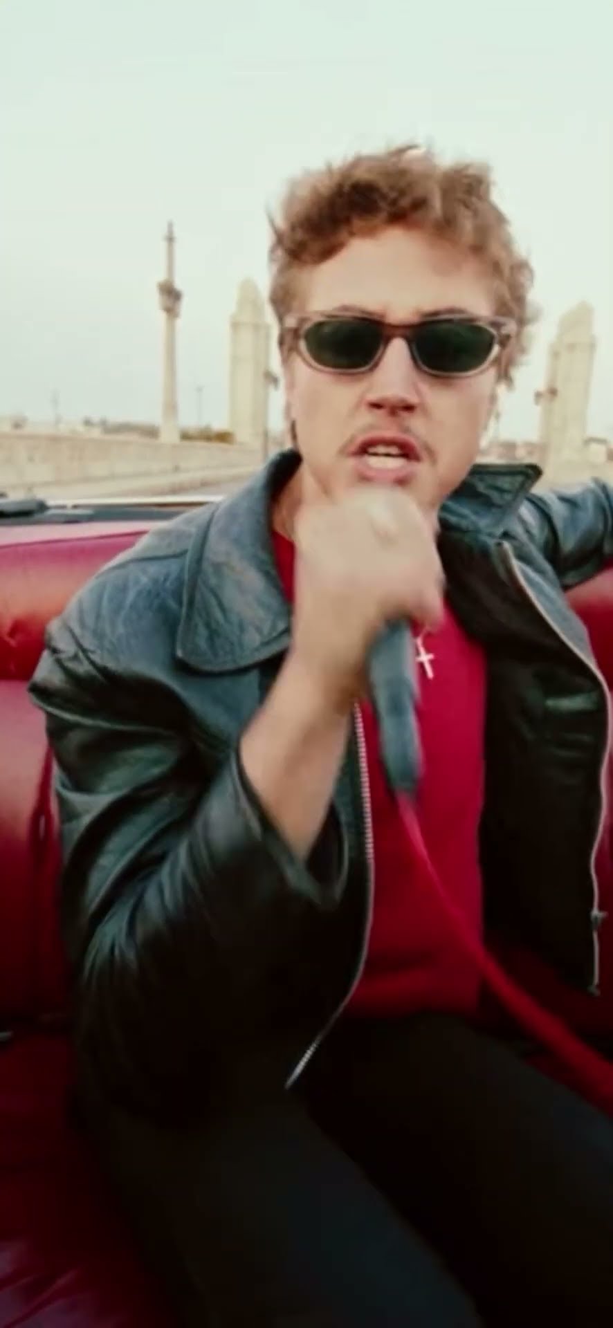 We shot this in one take driving around DTLA ? check out the full ‘sweet cherry’ vid now