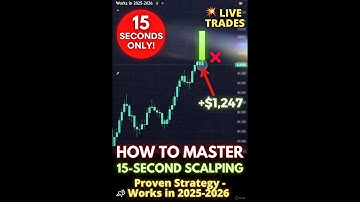 Scalping on 15 sec chart- Tutorial