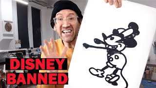 Why Disney Is Banned From My Mickey Mouse Art