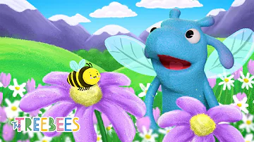 Baby Honey Bee | The Treebees Kids Songs | Learning About Nature