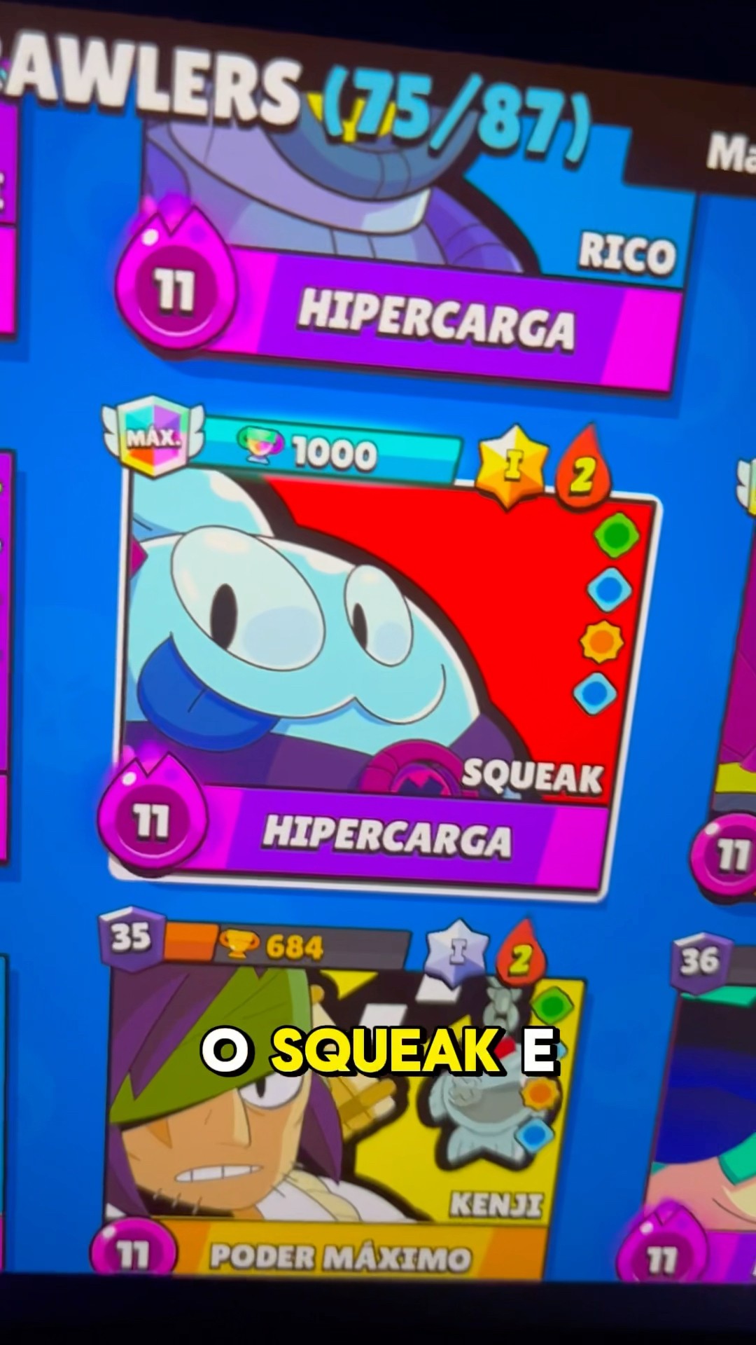 Quantos brawlers 1000 troféus vcs tem?? ?? eu sou noob e to com 6 já