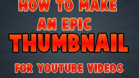 How To Make Custom Thumbnail (Paint.net Tutorial)
