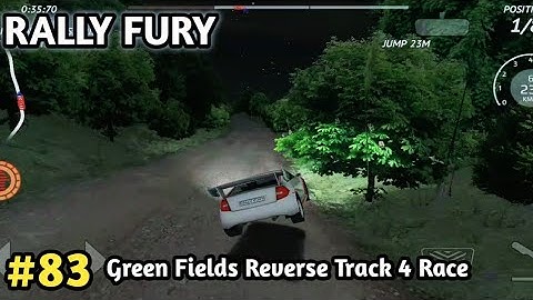 Rally Fury Green Fields Reverse Track 4 Race For First Place | Rally Fury Raven Car Draving #83
