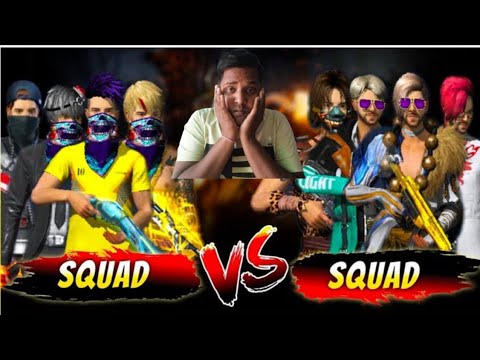 Free fire max squad vs squad gameplay Live @Raj sharma bro gamer - YouTube
