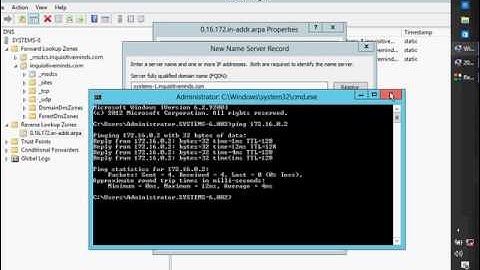 Configure Secondary DNS (Domain Name System) in Windows Server 2012.