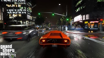 GTA 5 Best Graphics QuantV Mod With Realistic Ray Tracing Ultra Settings  On RTX3060
