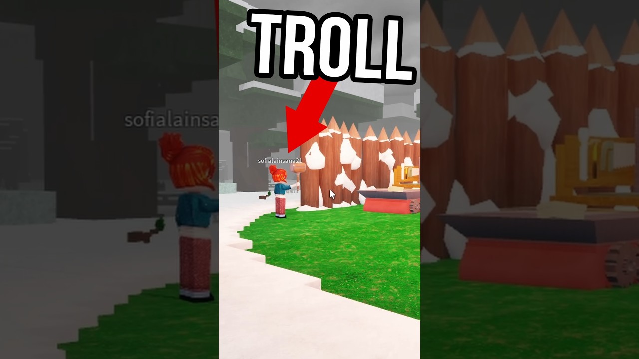 Mi hermana me trolea pero recibe su merecido.. en roblox #roblox #99nochesenelbosque #robloxedit