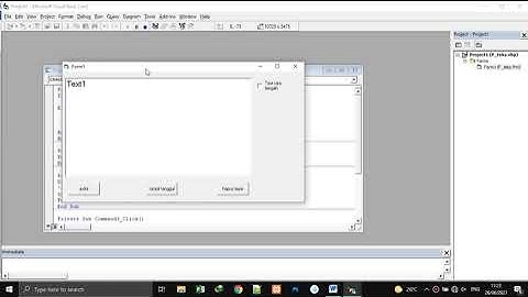 Laporan Hasil Praktikum Pemrograman Visual