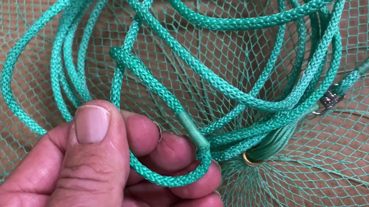 Making Cast Nets / Mini Cast Net 