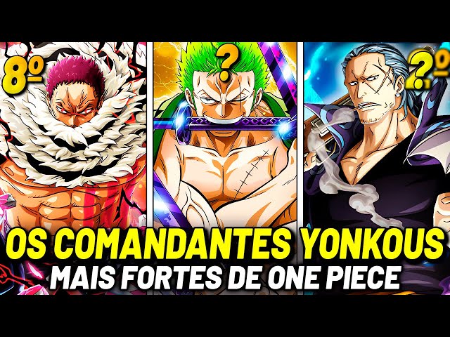 OS 10 COMANDANTES DE YONKOUS MAIS FORTES EM ONE PIECE DO MAIS FRACO AO MAIS FORTE class=