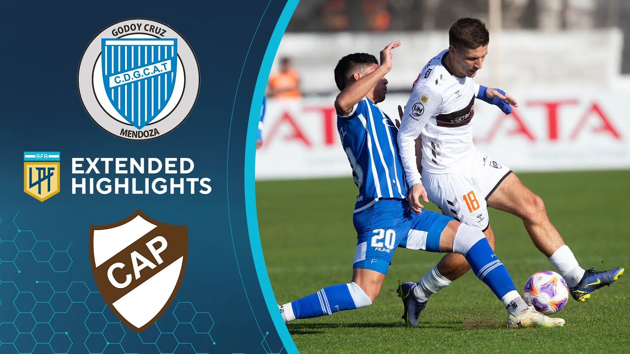 Godoy Cruz vs. Platense: Extended Highlights, Argentina LPF