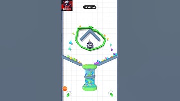Rope and balls level 14 complete subscribe and like now thank for watching video #youtube shorts ||