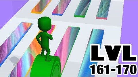 Layers Roll - LVL 161-170 - Gameplay Walkthrough