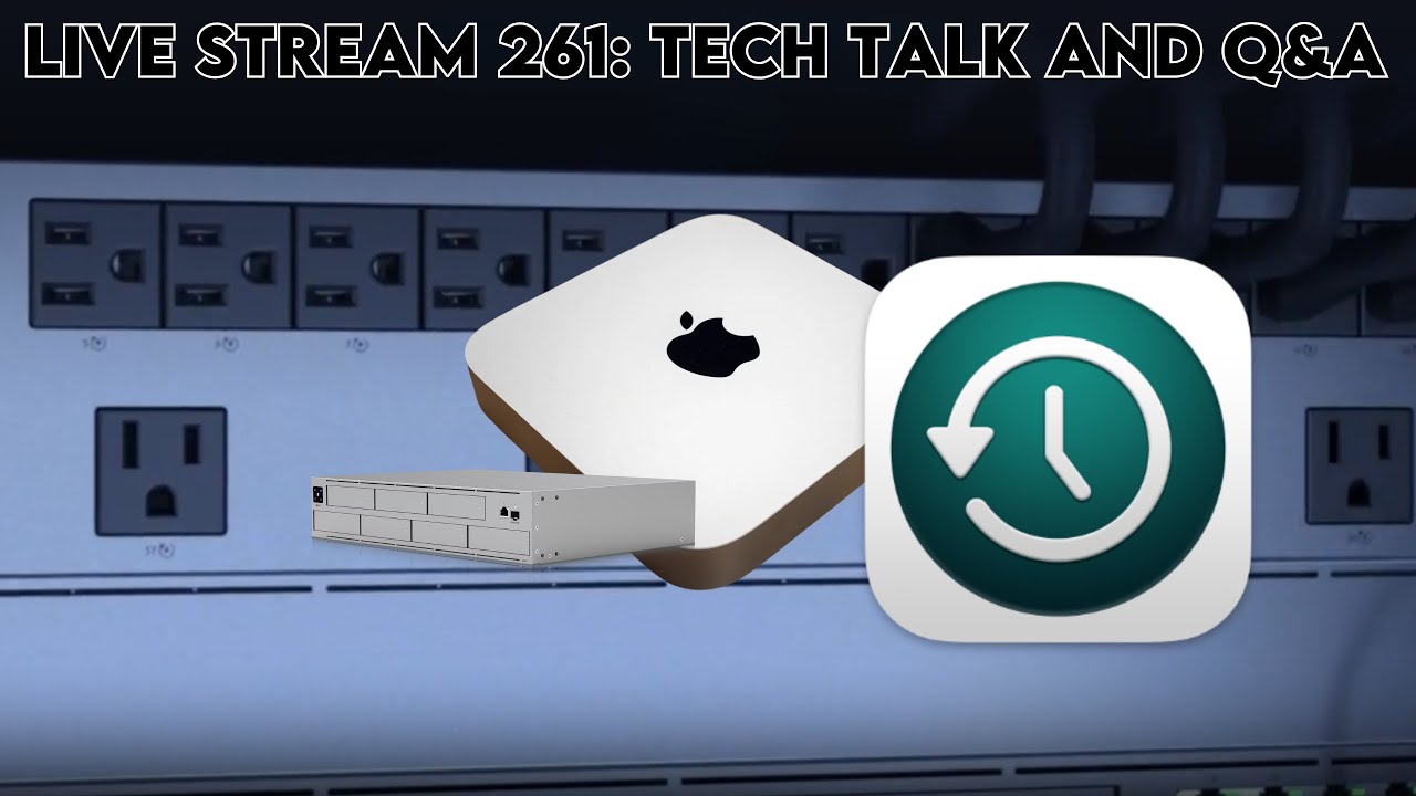 live stream 261: tech talk and q&A - YouTube