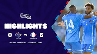 Highlights | Anguilla vs Saint Martin | 2023\/24 Concacaf Nations League