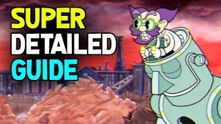 Cuphead- How to Beat Dr. Kahl's Robot Nintendo Switch:  Super Detailed Guide