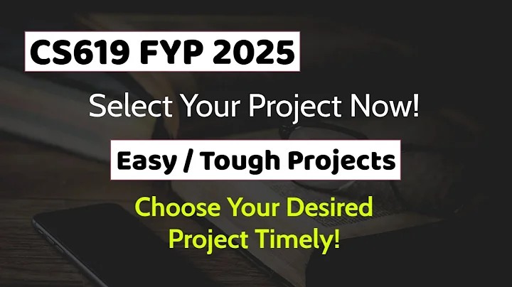 CS619 FYP 2025 | Best & Simple Projects for VU Students | Complete Guide | Easiest CS619 Projects