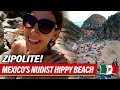 Zipolite beach mexicos nudist hippy paradise