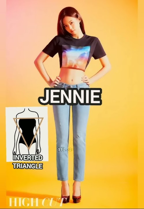 Blackpink member's body types #blackpink #shorts #jisoo #lisa #rosé #jennie #kpop #trending