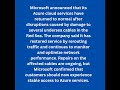 Microsoft Confirms Azure Recovery After Red Sea Cable Incident #microsoft
