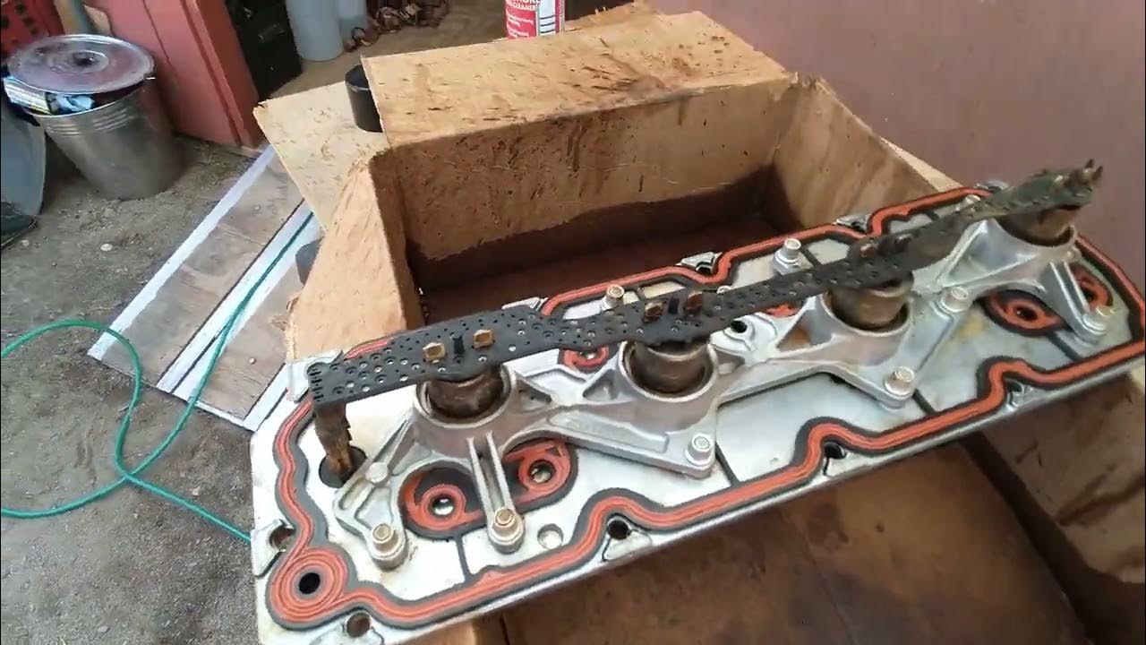 Chevy 5 3l valley pan cover cleaning and solenoids explained youtube