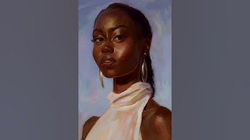 Painting an Ai Reference - Using Procreate #art #procreate #painting #ai