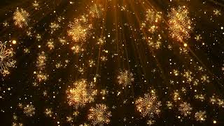 Golden Snowflakes Loop