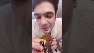 Tasting Max Green coffee bean protein bar | Paras Tomar | #ashortaday #shorts