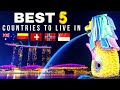 Top 5 BEST COUNTRIES to live in the world | 2021