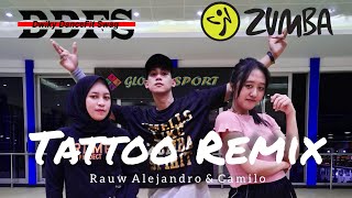 Rauw Alejandro \& Camilo - Tattoo Remix | ZUMBA | FITNESS | At Balikpapan