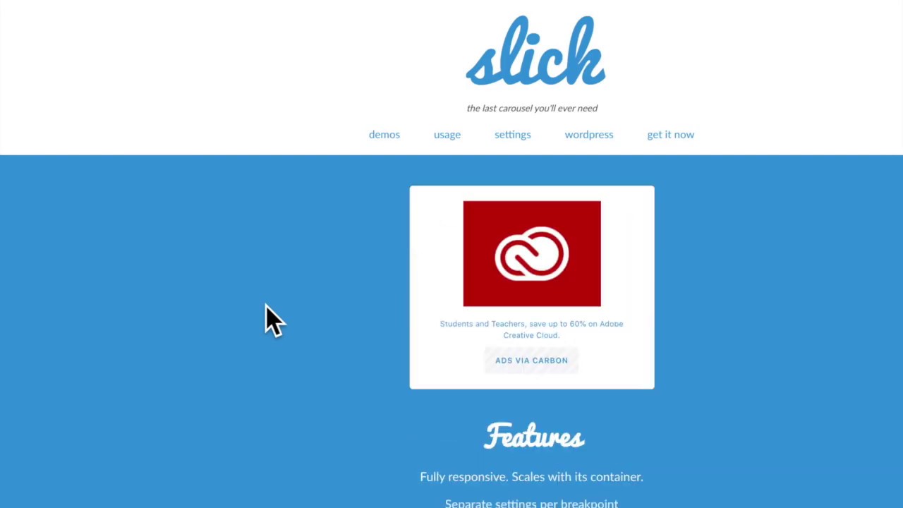 Slickの導入方法 （動画あり）  IT工房｜AI入門とWeb開発