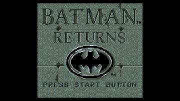 Batman Returns (Game Gear) - BGM 13: Unused Track A