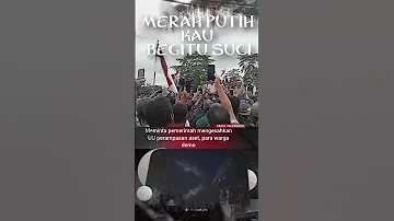MERAH PUTIH KAU BEGITU SUCI 