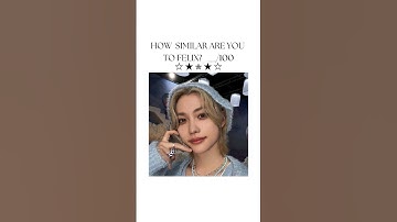 How similar are you to felix? #kpop #shorts #viral #straykids #aesthetic #relatable