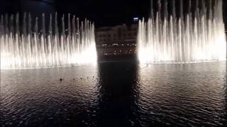 worlds best water dancing fountain burj khalifa