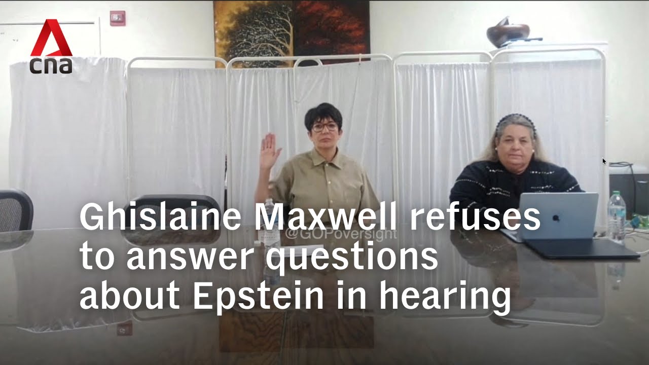Ghislaine Maxwell declines to answer questions from lawmakers, appeals for clemency from Trump