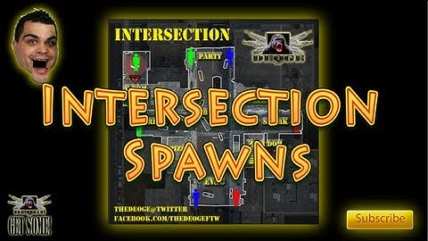 MW3 Spawns Map - New DLC Maps: Intersection Callouts & Spawns Locations