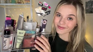 ASMR For Charity 💄 My Moms Makeup Collection