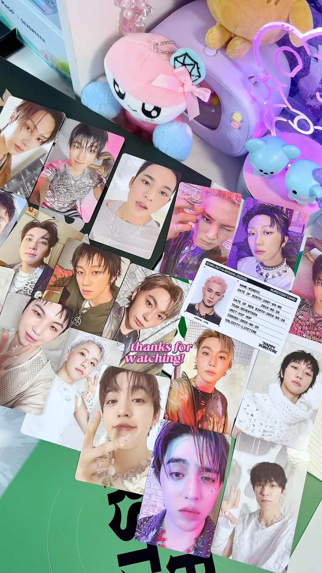 SEVENTEEN target happy burstday ミンギュ Unboxing: Seventeen Happy Burstday [Target, Walmart, Barnes