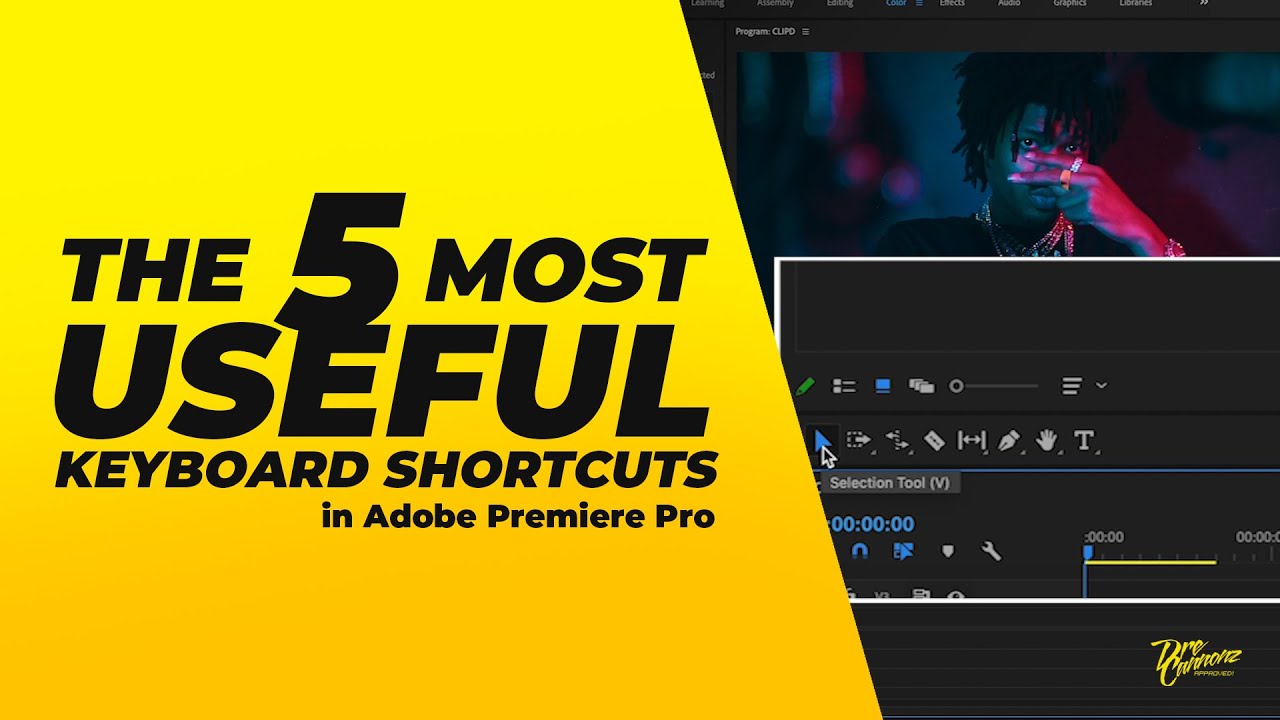 5 Most Useful Keyboard Shortcuts in Adobe Premiere Pro - YouTube