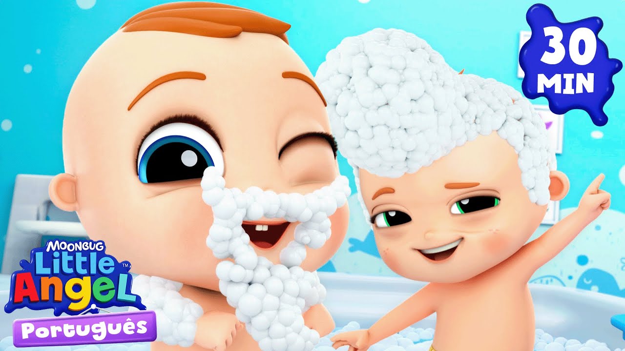 Um Banho Bacana é Assim Joãozinho | Músicas Infantis em Português 🎵 | Little Angel Brasil