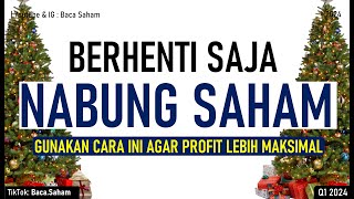 Berhenti Saja Nabung Saham