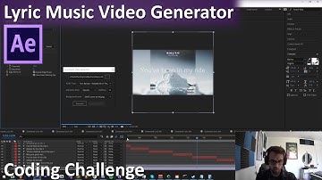 Coding Challenge #6- Lyric Music Video Generator
