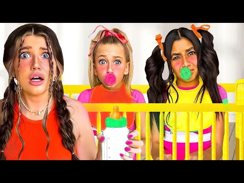 I Turned My Sisters Into A Baby For 24 Hrs! *Never Again*