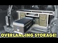 Jeep Cherokee XJ Overlanding Storage System... With a FREEZER!