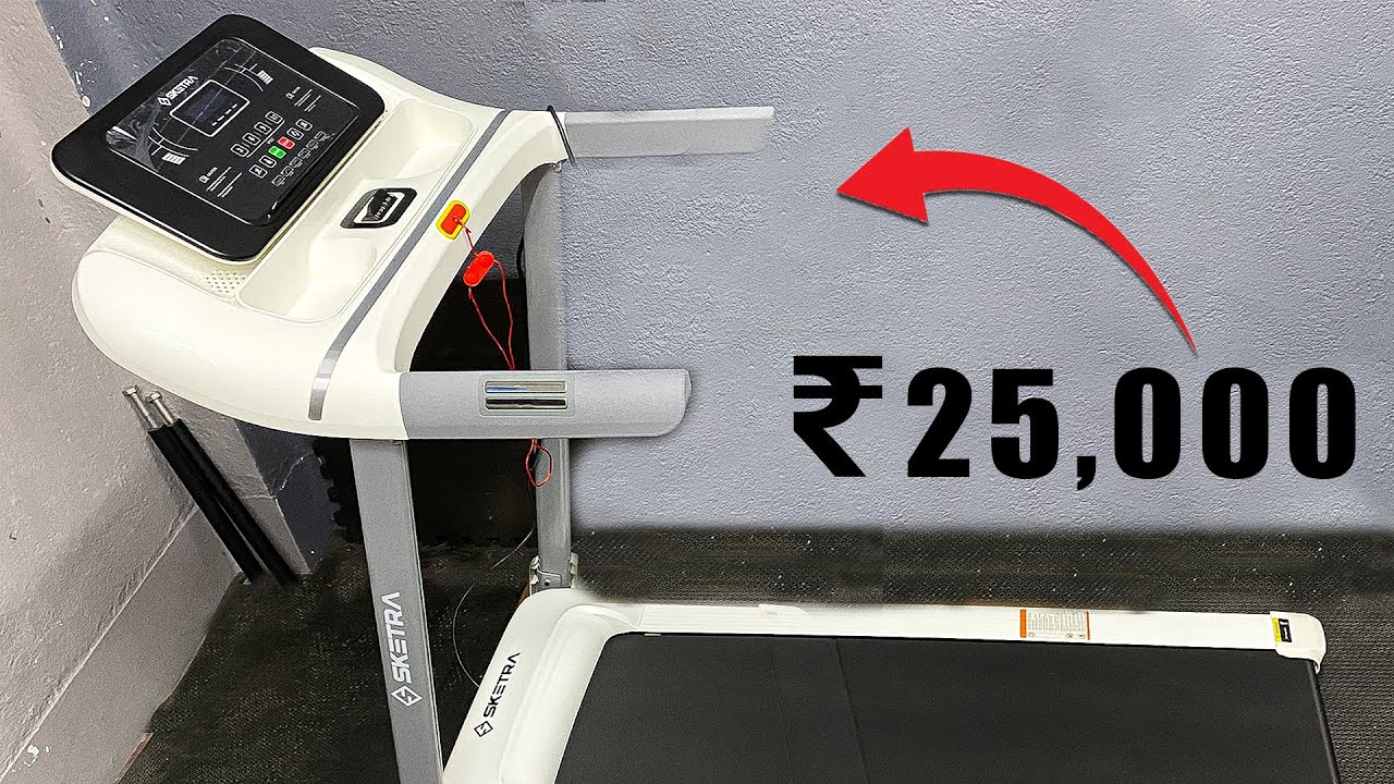 Best & Cheapest Treadmill For home in India Sketra Home Run Treadmill