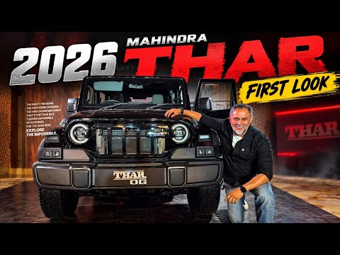 2026 Mahindra Thar First Look | New Design, Features & Everything You Need to Know!