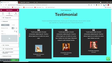 how to create a testimonial grid or slider in elementor FOR Free in WordPress Website