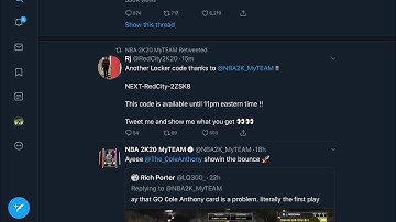🚨*NEW* NBA2K20 LOCKER CODE FOR MYTEAM 🚨